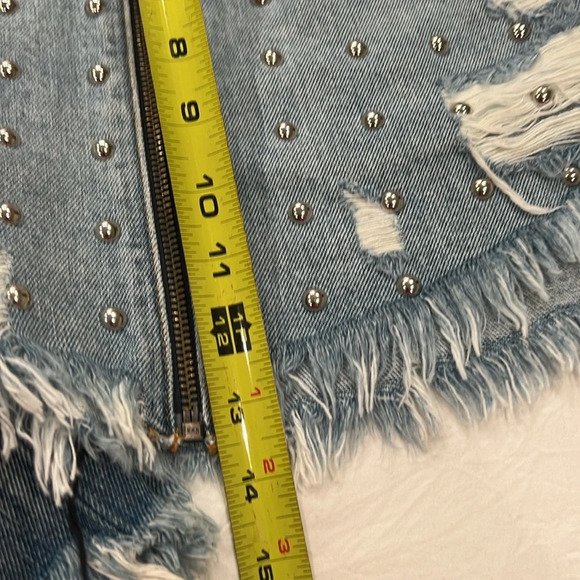 Carmar Studded Zip up Skirt with grommets - Picture 5 of 5